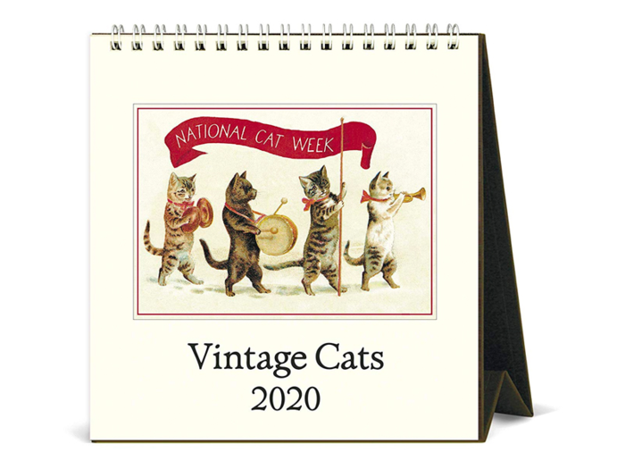 Vintage Cat Calendar