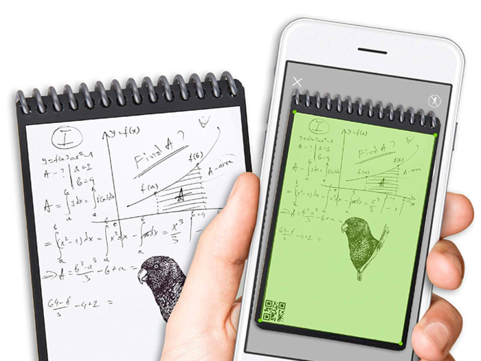 Rocketbook Smart Reusable Mini Notebook