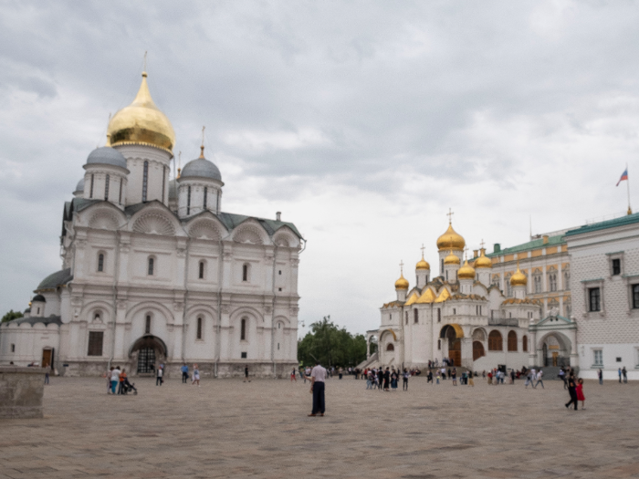 I spent about an hour wandering in and out of various cathedrals and museums in Cathedral Square.