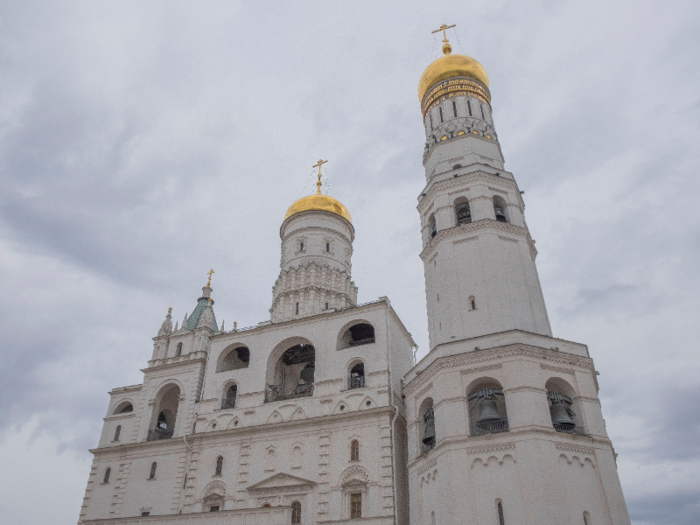 The Ivan the Great Bell Tower Complex took three centuries to build.