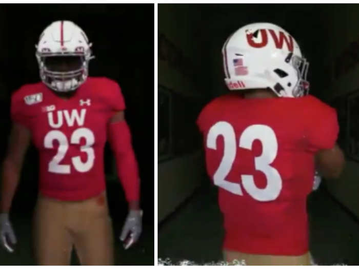 Wisconsin — The Badgers have a fauxback uniform that is supposed to mimic what they wore in the 1890s.