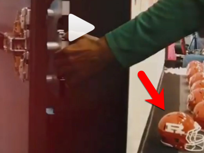 Rutgers — One eagle-eyed fan on Twitter spotted a new helmet in a video released by the team. It appears to be a 1960s throwback.