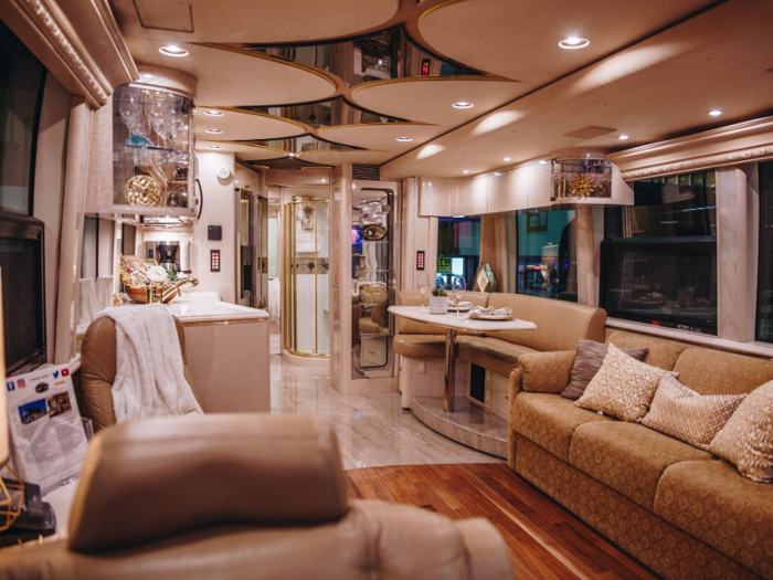 Then there are luxury RVs, which are nicer than most people