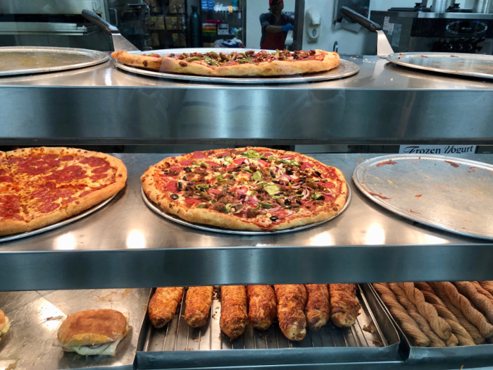 From the window, the food looked as appetizing as it did in the photos that were advertising it above the counter.