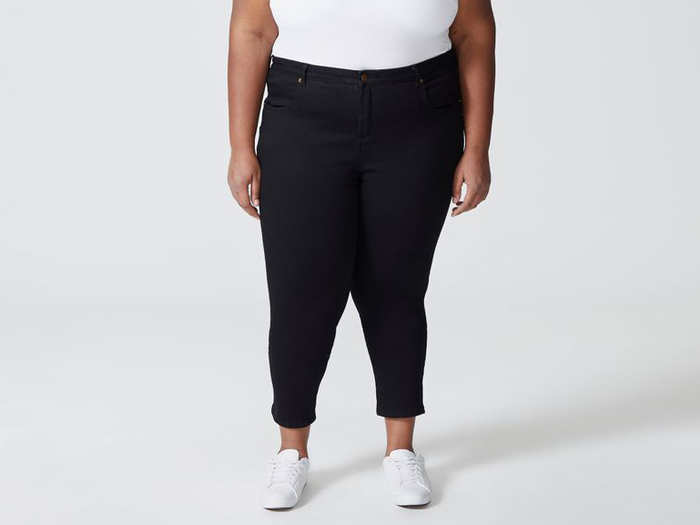 The best plus-size skinny jeans