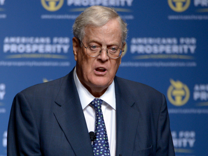 The Kochs backed the American Legislative Exchange Council,  an organization of conservative state lawmakers and business lobbyists. They