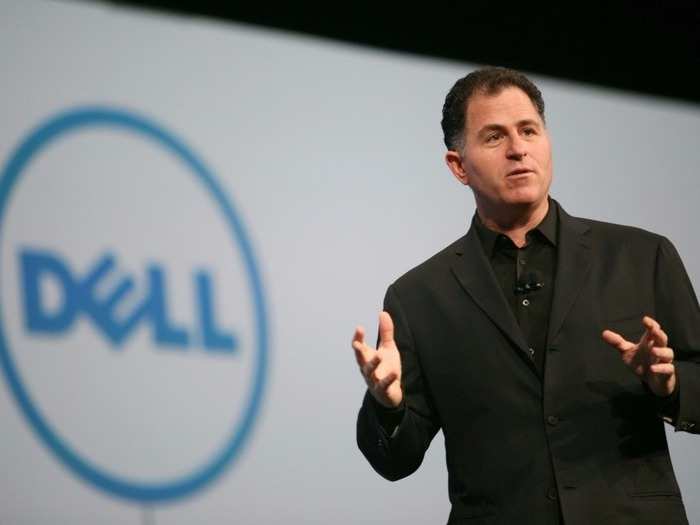 Michael Dell dropped out of the University of Texas at Austin to sell computers.