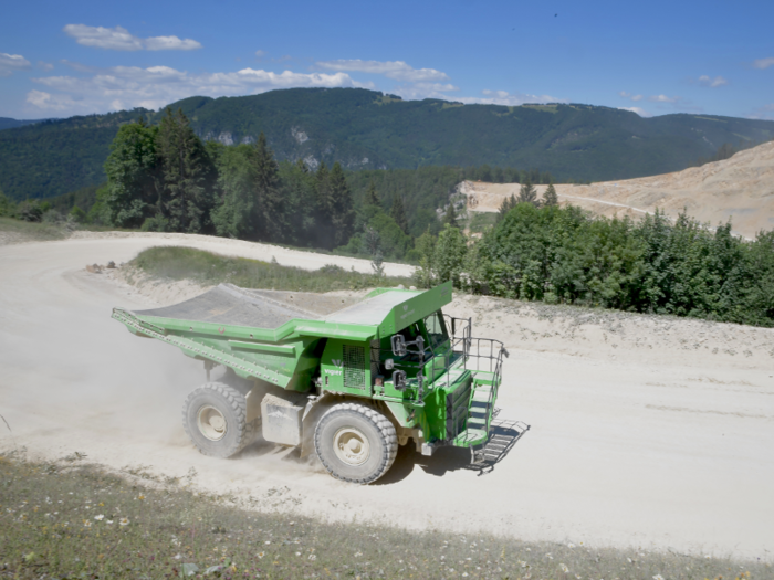 The eDumper is expected to move some 300,000 tons of rock every year for the next decade. The researchers estimate that will save "up to 1,300 tons of CO2 and 500,000 liters of diesel " over 10 years.