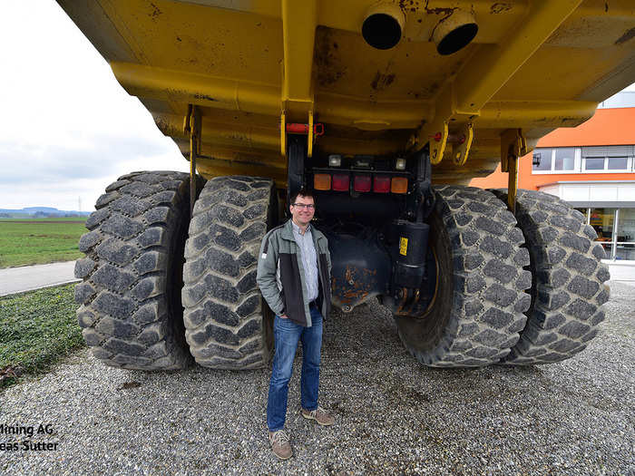 The eDumper began life as a traditional, gas-guzzling dump truck, and the transformation was no small feat. Here