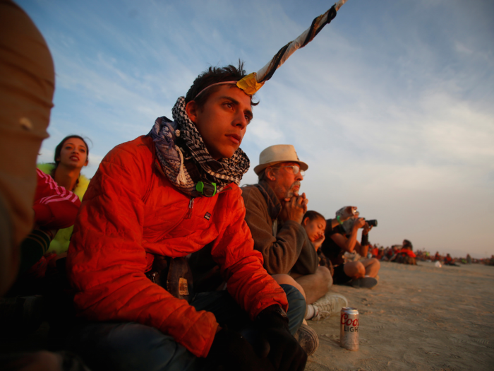 No matter who you are, once inside Burning Man, there are no prices with the exception of coffee and ice (the latter is $3). Burning Man is based on a sharing community and is "commerce-free."