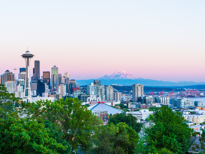 Seattle, Washington — total city score: 62.63