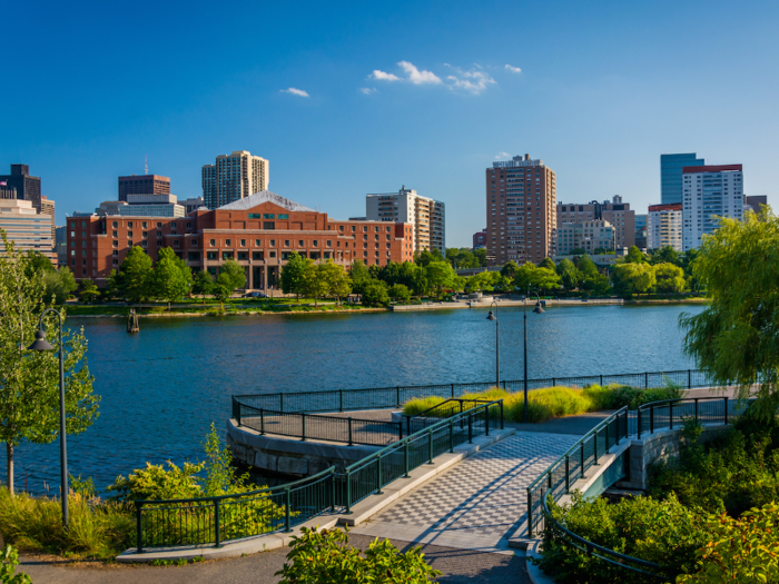 Cambridge, Massachusetts — total city score: 68.82