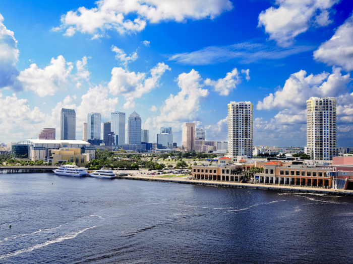 Tampa, Florida — total city score: 69.08