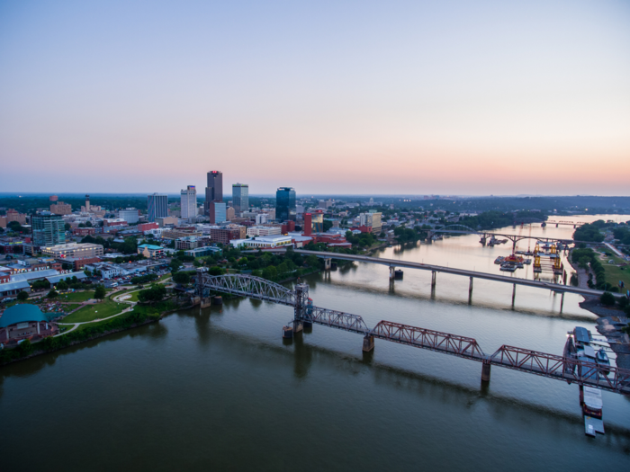 North Little Rock, Arkansas — total city score: 69.70