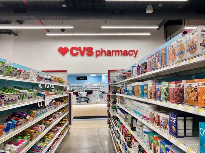 We also found a CVS pharmacy in the store, likely the result of the partnership between the two companies that was announced in 2015.