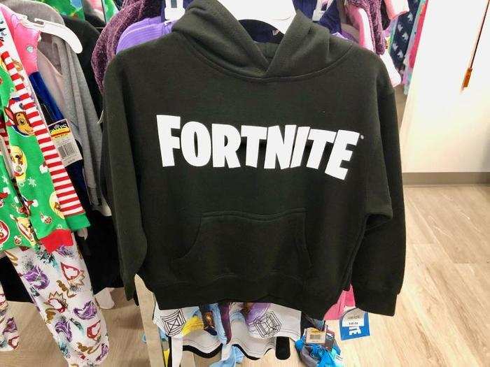 We did find a cool little Fortnite sweater for kids originally priced for $40 but on sale.