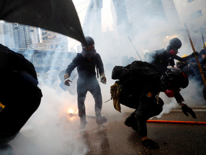 A few Tsuen Wan marchers told the Hong Kong Free Press they hoped protests would continue into September, when there