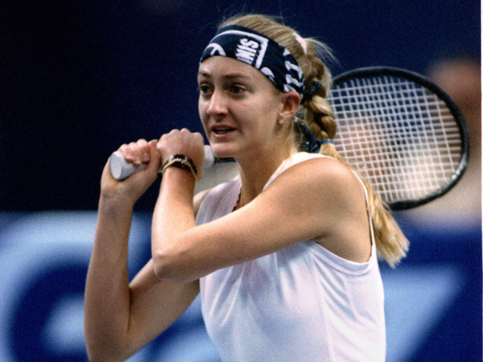 Mary Pierce turned pro at 14 years old. She won four Grand Slam titles in her career – two in singles, one in women