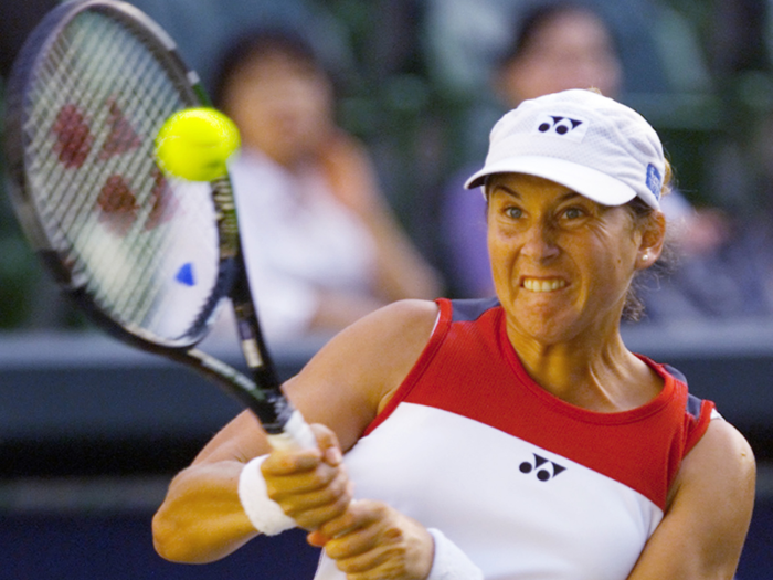 Monica Seles became the youngest ever to win the French Open at 16 in 1990. She won eight Grand Slam singles titles as a teenager representing Yugoslavia and another while representing the US. In 1993 she was stabbed in an on-court attack and took over two years away from tennis.