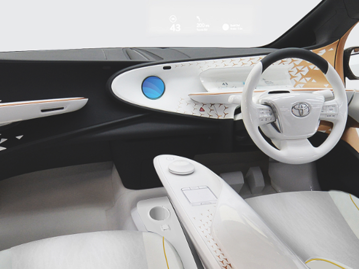 The Concept-i uses AI to absorb driving patterns, schedules, and emotions to better improve the quality of life for the passengers, according to Toyota.