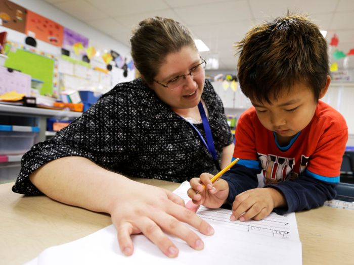 Students who misbehave in class make the job harder.