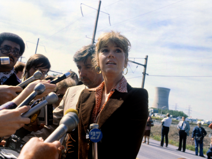 In the film, one character even says the fictional nuclear accident has the potential to "render an area the size of Pennsylvania uninhabitable" (though the disaster in the film takes place in California).