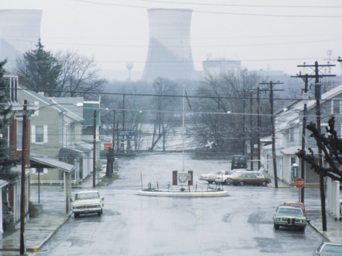 Some communities in the surrounding area became temporary ghost towns as residents scrambled to distance themselves from the plant.