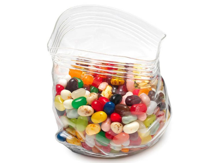 A jar that looks deceivingly similar to a plastic bag