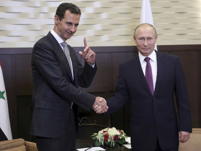 End its support for Syrian President Assad and demonstrate a genuine willingness to work with the international community to bring a political end to the Syrian civil war.