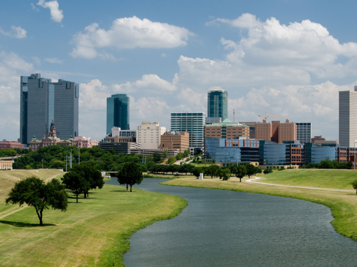 13. The median home value in Fort Worth, Texas, is $197,900.