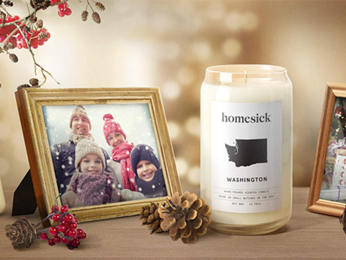 A candle that smells like her favorite place