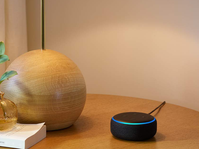 A smart speaker she’ll get a kick out of talking to