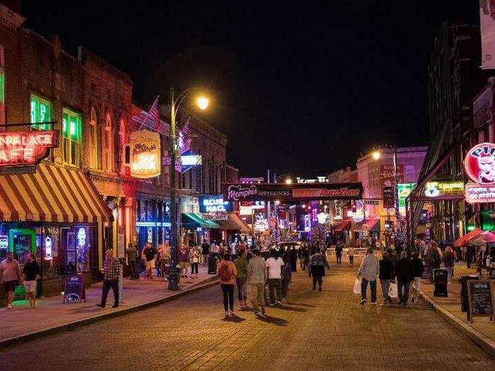 14. Memphis, Tennessee