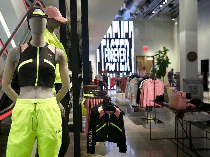 From its interactive add-ons to its blend of sport and lifestyle merchandise, Puma