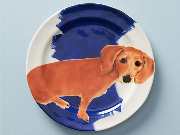 A puppy plate for the dog person