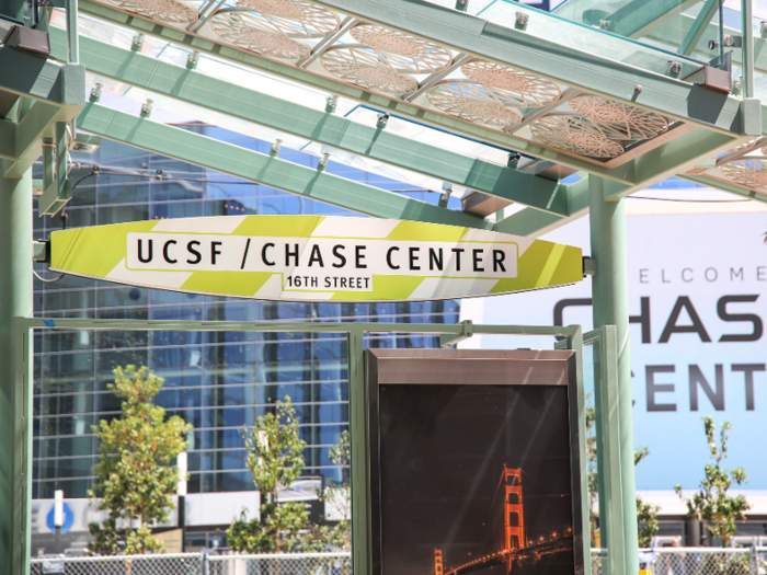 The Muni stop was historically used by those heading to the nearby UCSF. A name change was in order, of course.