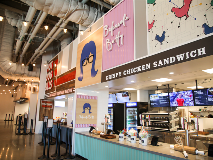 But the athletes won’t be the only ones to eat well — eatery stands across the venue will sport local names, like Oakland-based Bakesale Betty. And while Oracle Arena had one kitchen servicing fans, Chase Center has nine.