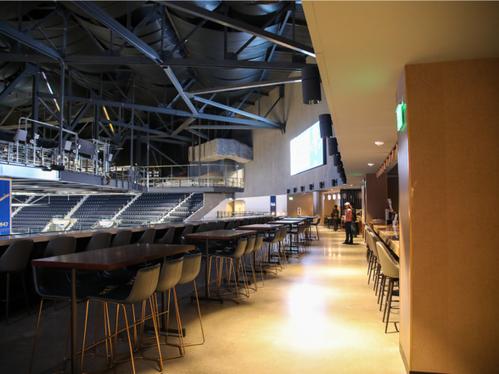 At the top of the northeast side of the stadium is the Modelo Cantina, where 140 ticket holders will have all-inclusive parking and food, among other perks.