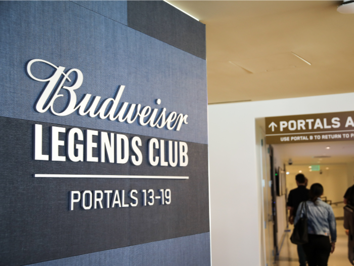 … a Budweiser Legends club …