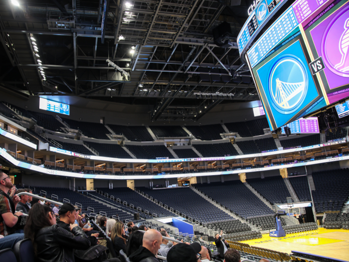 And the team is also working on augmented reality technology that will show fans replay reels from different perspectives around the court, like from the coach’s point of view or from an athlete mid-play.