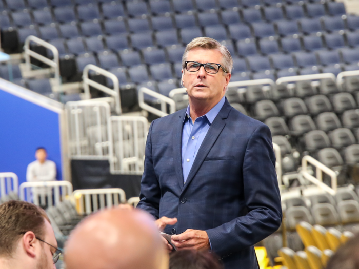 Rick Welts, Warriors president, told the media during a tour of the new arena that over time, the biggest contribution of the Chase Center to the city will be the entertainment aspect of the facilities.