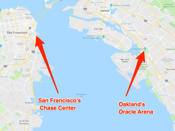 In search of an upgrade, the Warriors looked across the bay to San Francisco to be more integrated into the city center. That