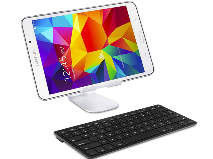 A portable Bluetooth keyboard