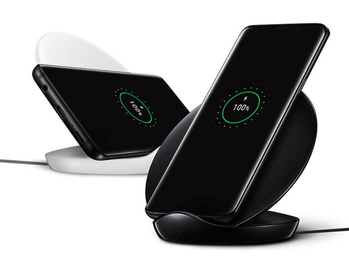 A wireless charging stand