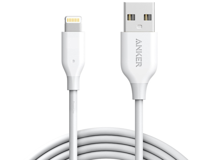 A long lightning cable