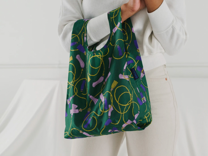 A stylish and reusable shopping bag