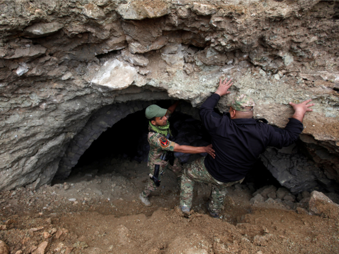 The military has encountered underground facilities before — some Vietnam War-era special units explored tunnels dug by the Viet Cong.