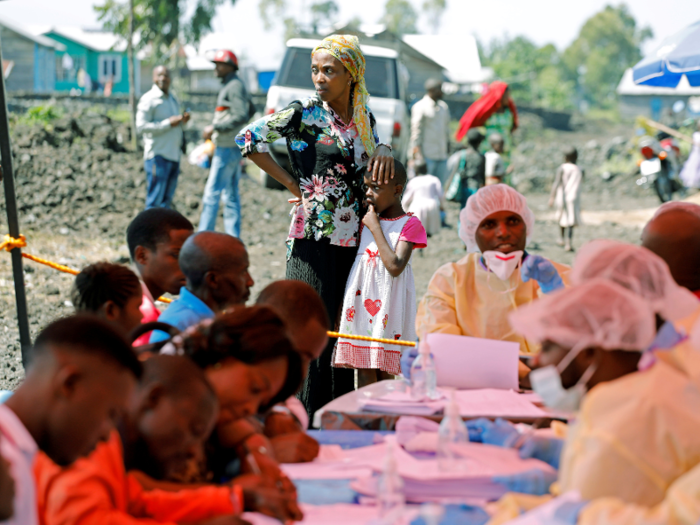 But elsewhere in DRC, Ebola cases began to appear, beginning in August 2018 in Mabalako. The virus also appeared in Beni, Oicha, and Mandima.