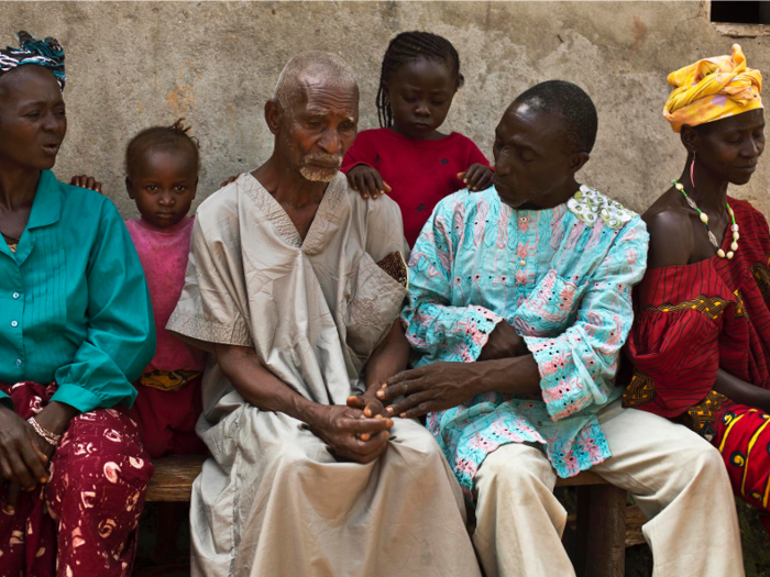 In late 2013, the worst Ebola outbreak ever began in Guinea. It later spread to Liberia and Sierra Leone. Two of the biggest reasons for the rapid spread of Ebola was the movement of infected people and the way people were buried.