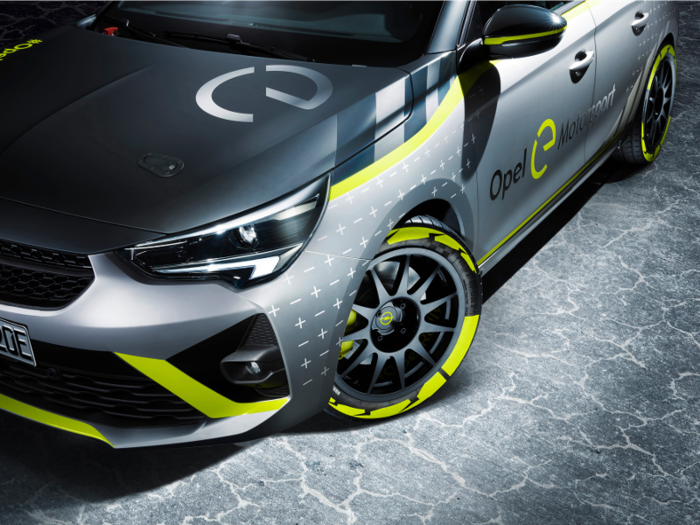 The Opel Corsa-e Rally is currently being developed in Rüsselsheim, Germany.